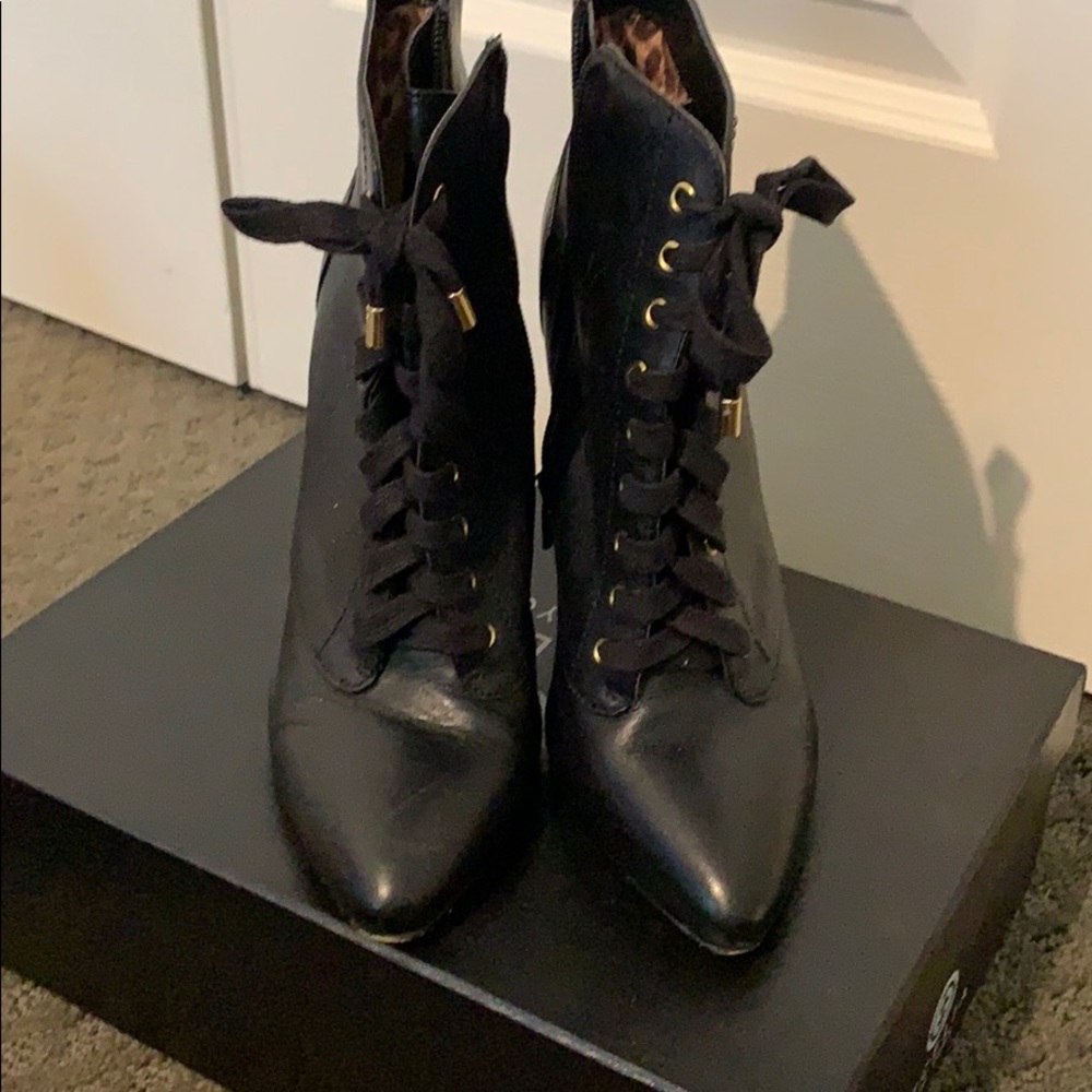 Black Betsey Johnson Booties for Fall